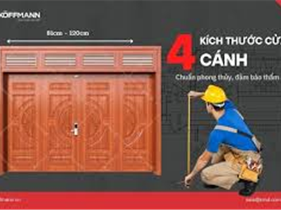 Kích Thước Cửa Chính 4 Cánh: Bí Quyết Phong Thủy Đem Lại Tài Lộc Và Thịnh Vượng